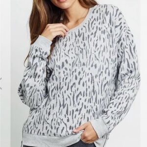 Sale weekend only Rails Gray Crew Neck Sweater  Soft Texture small